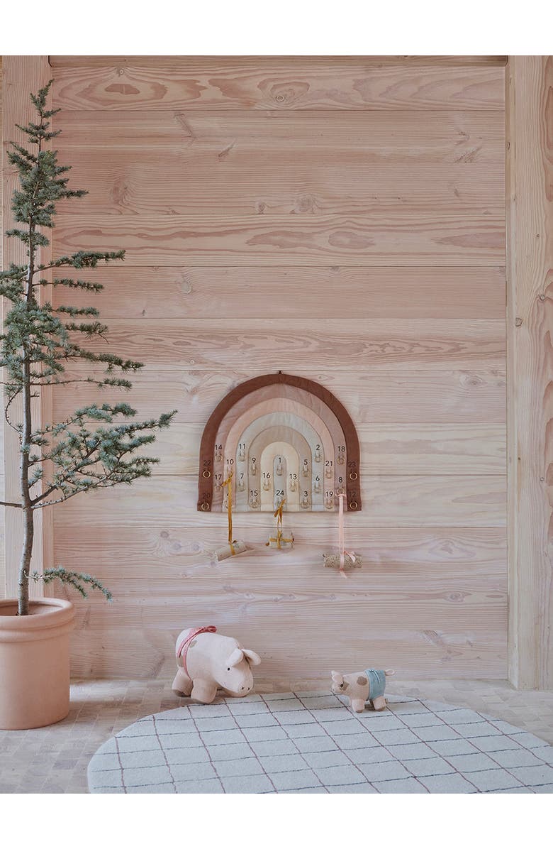 OYOY Rainbow Christmas Calendar, Alternate, color, Multi