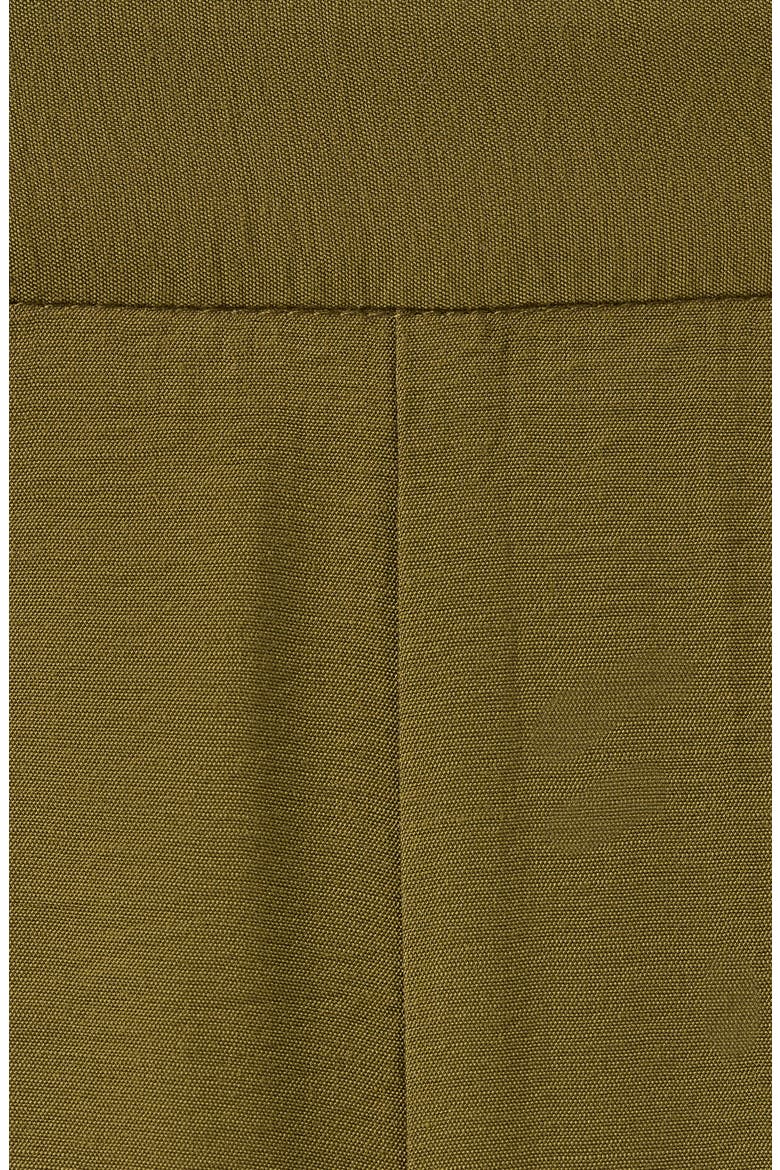 Mid Rise Straight Leg Pants, Alternate, color, GREEN
