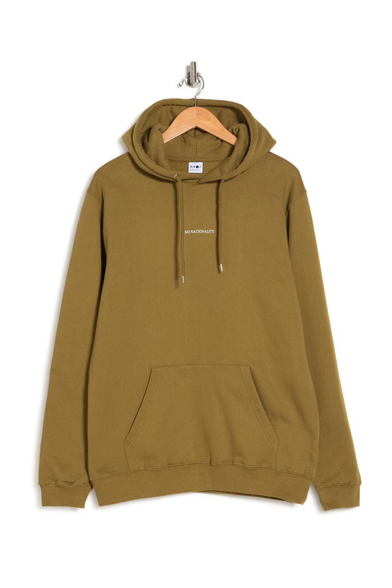 Barrow 3385 Slim Fit Hoodie, Alternate, color, OLIVE GREEN