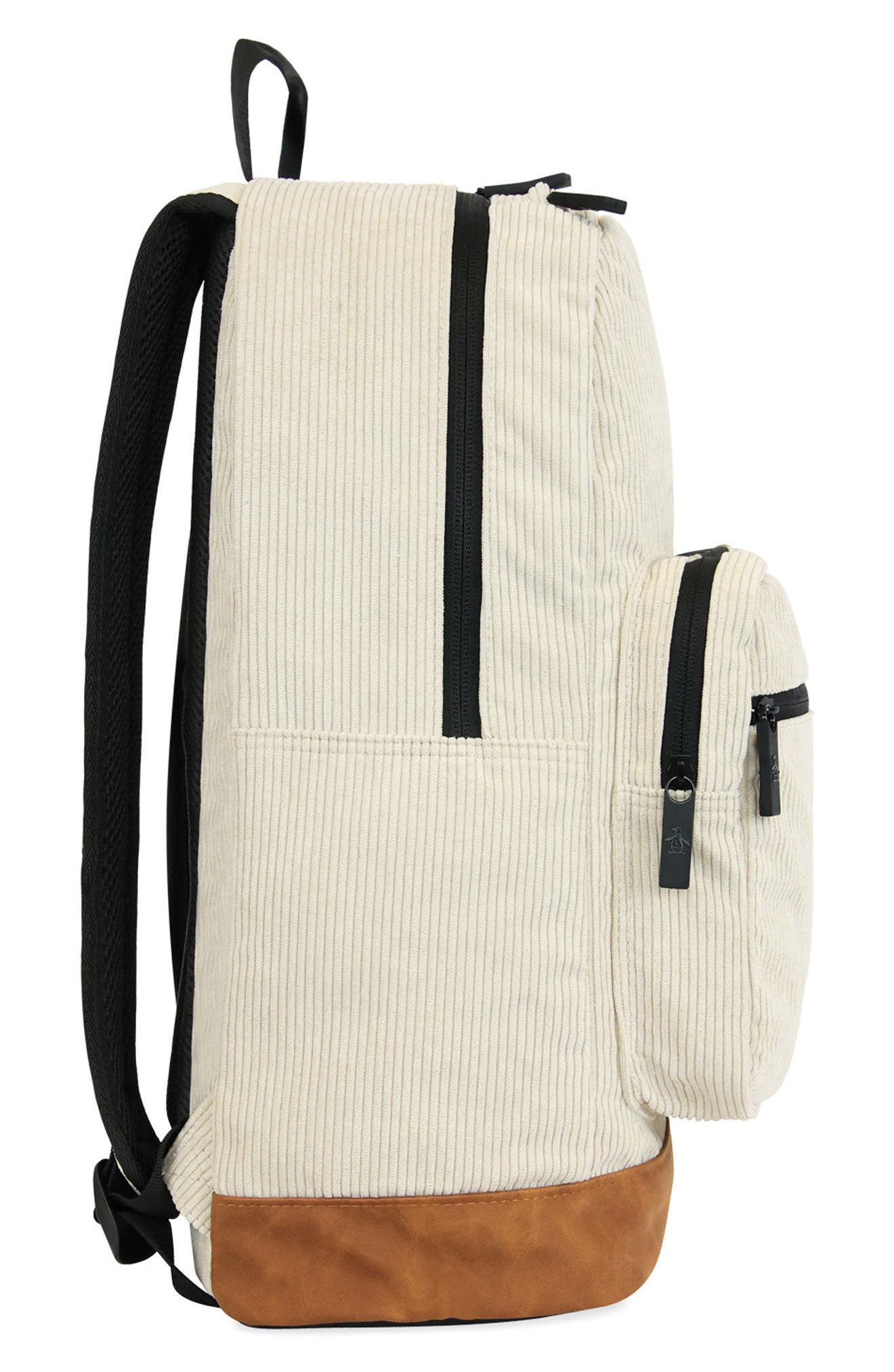Original Penguin Corduroy Backpack, Alternate, color, Birch