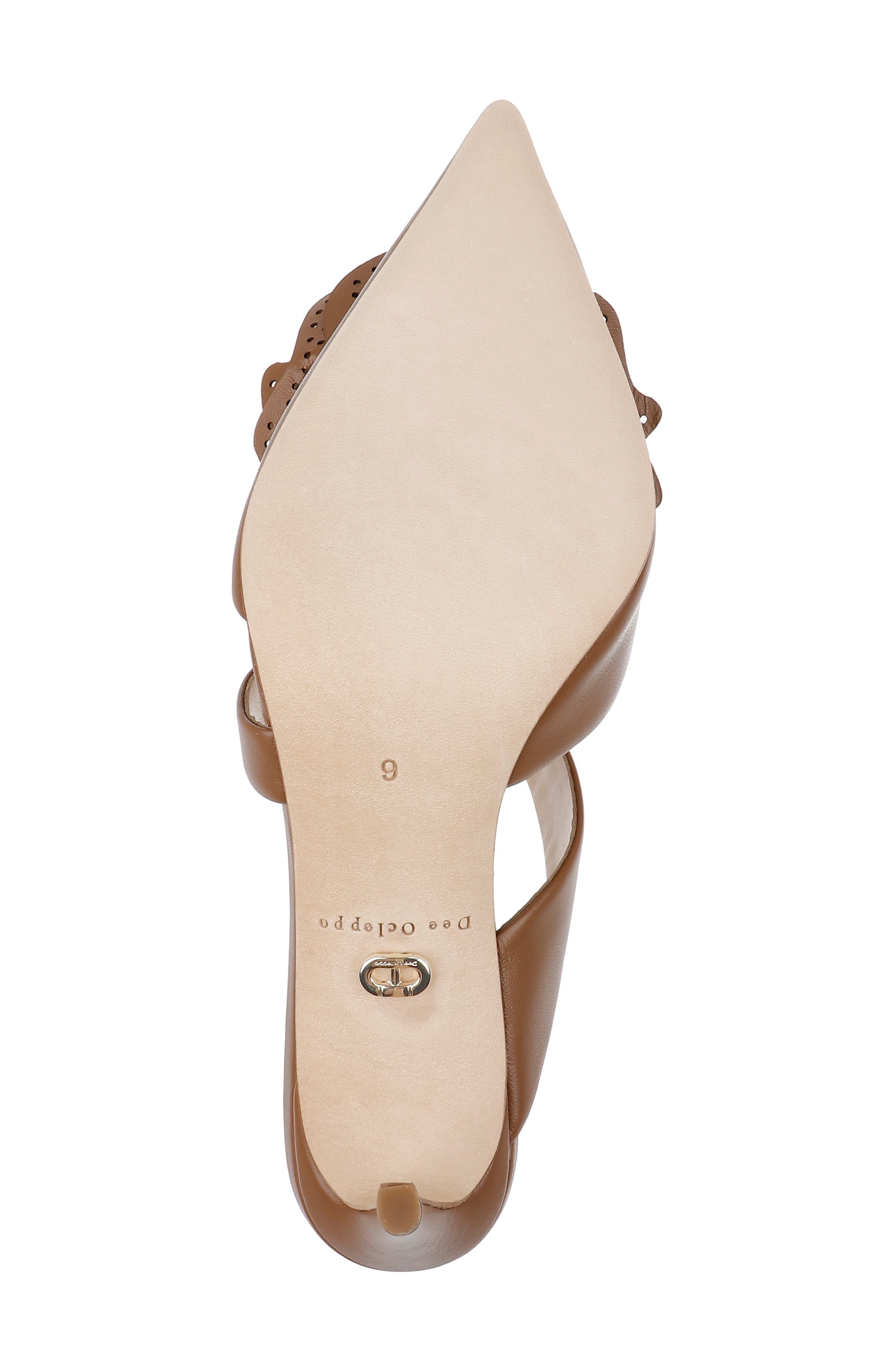 Dee Ocleppo Chicago Pointed Toe Mule, Alternate, color, Biscotti