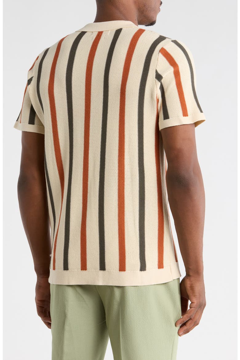 Slim Fit Polo Sweater, Alternate, color, BEIGE