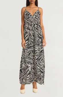 The Good Journey Animal Print Maxi Dress