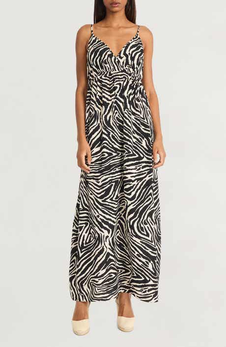 The Good Journey Animal Print Maxi Dress