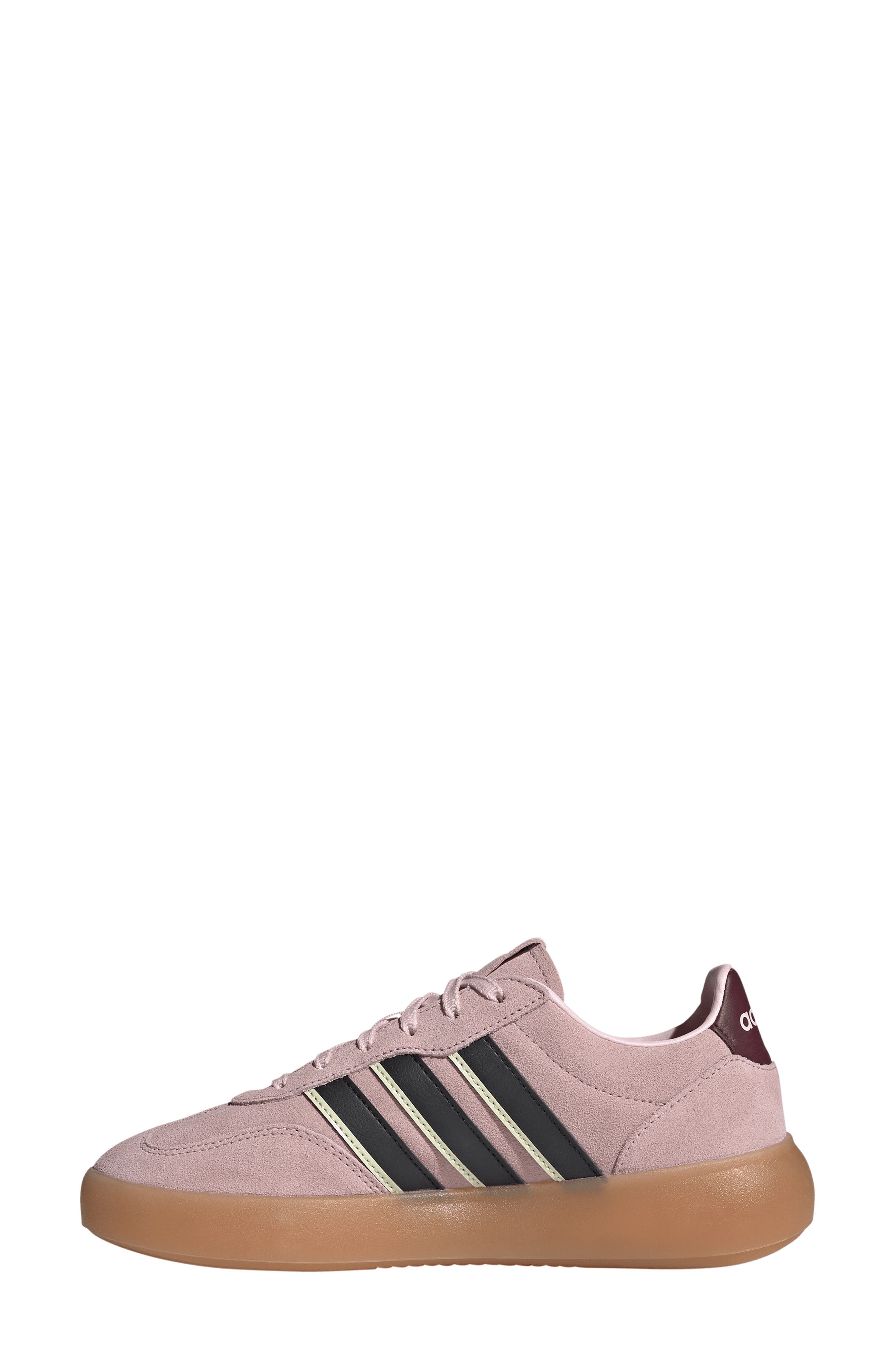 adidas Barreda Decode Lux Leather Sneaker, Alternate, color, Pink/ Black/ Wonder White