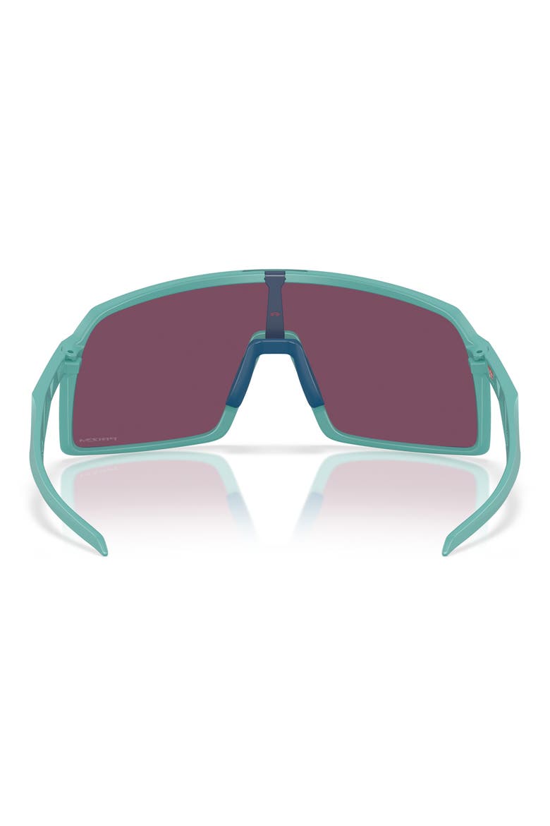 Sutro 137mm Prizm™ Wrap Shield Sunglasses, Alternate, color, MATTE PACIFIC/PRIZM ROAD BLACK
