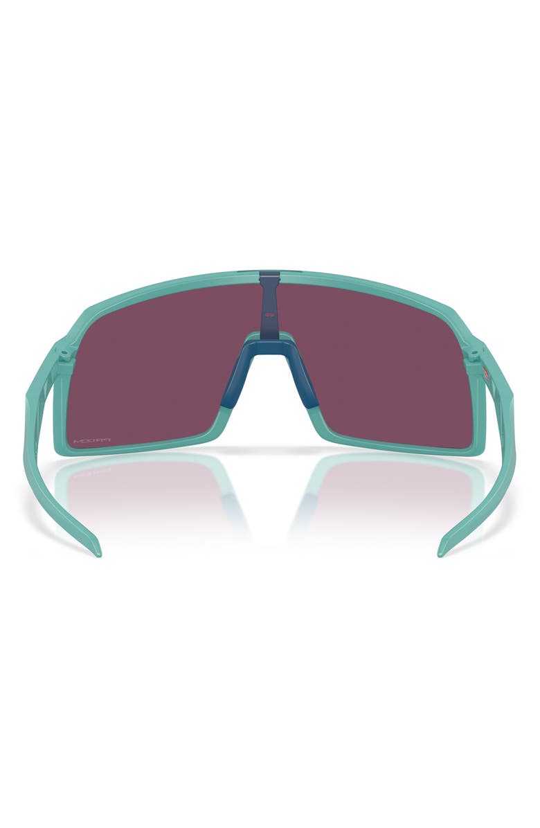 Oakley Sutro 137mm Prizm<sup>™</sup> Wrap Shield Sunglasses, Alternate, color, Matte Pacific/Prizm Road Black