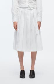 3.1 Phillip Lim Knife Pleat Belted Midi Skirt