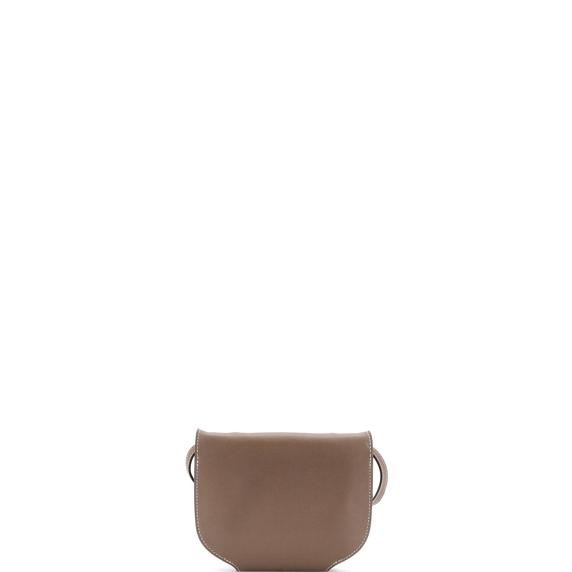 Pre-Owned Hermes Convoyeur Crossbody Bag Swift Mini, Alternate, color, Etoupe