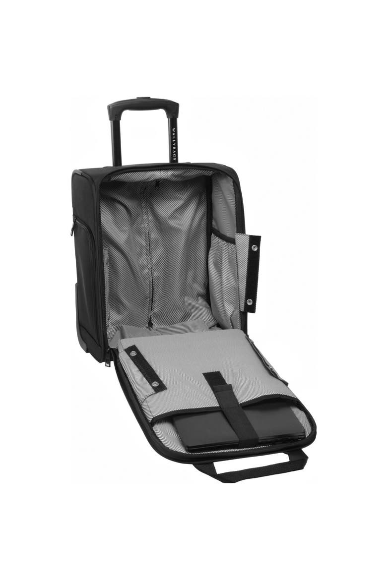 Solutions 16 Underseat Bag with Padded Electronics Pockets, Alternate, color, Black
