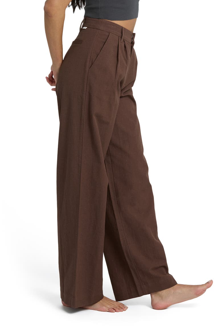 Perfect Day Pleated Pants, Alternate, color, TEAK