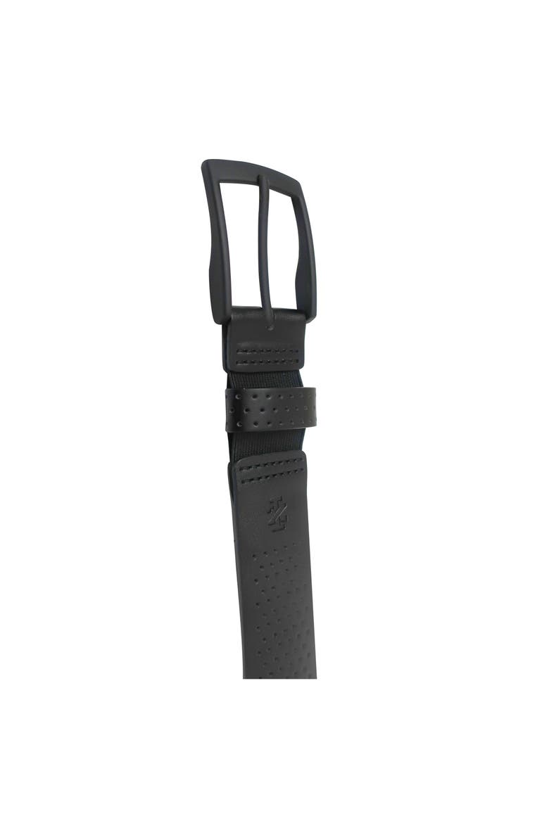 Comfort Stretch Perforated Leather Golf Belt, Alternate, color, Black