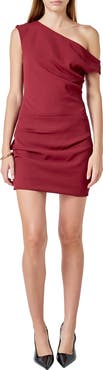 Endless Rose One-Shoulder Minidress
