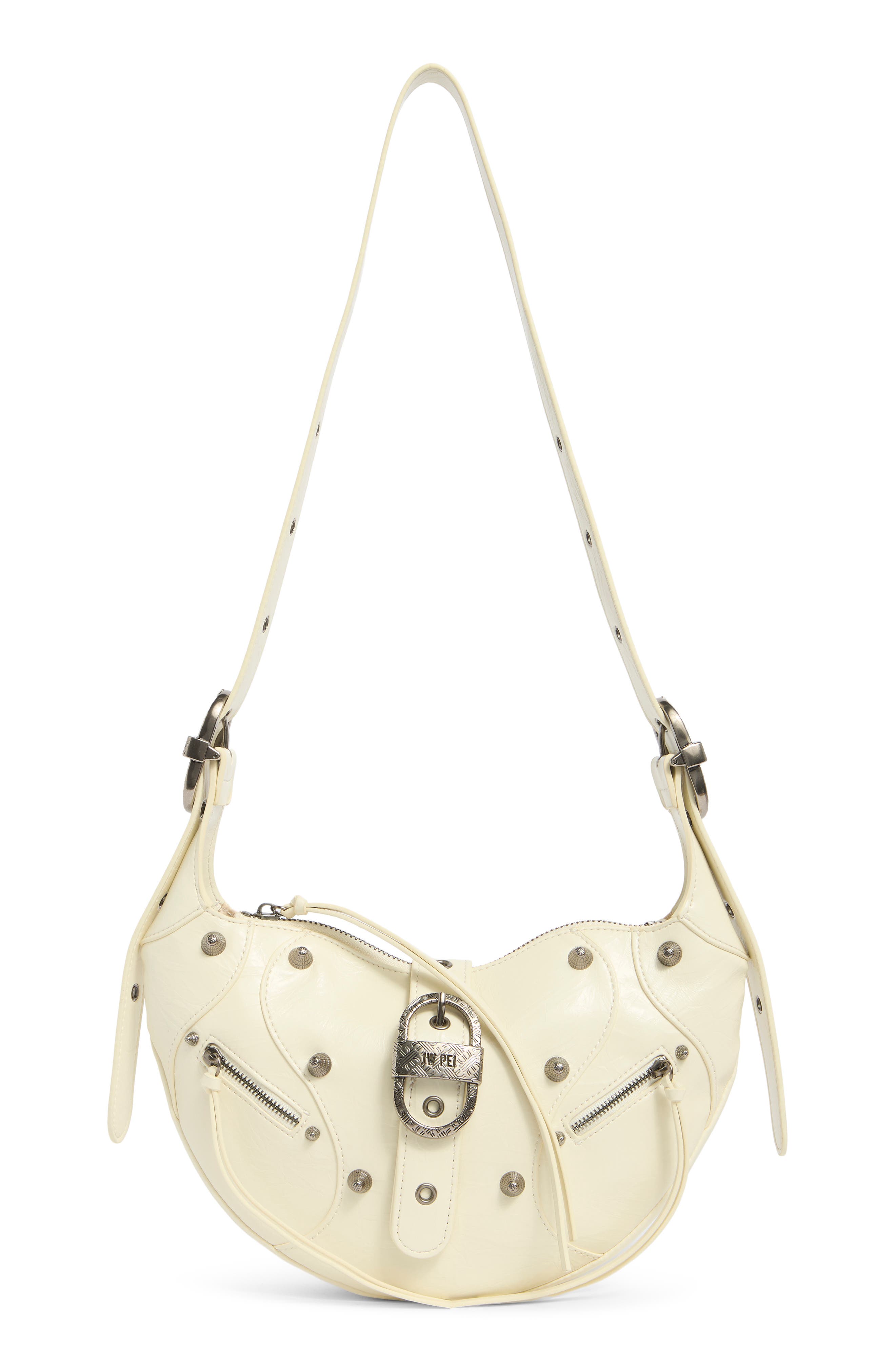 Tessa Moto Zip Shoulder Bag