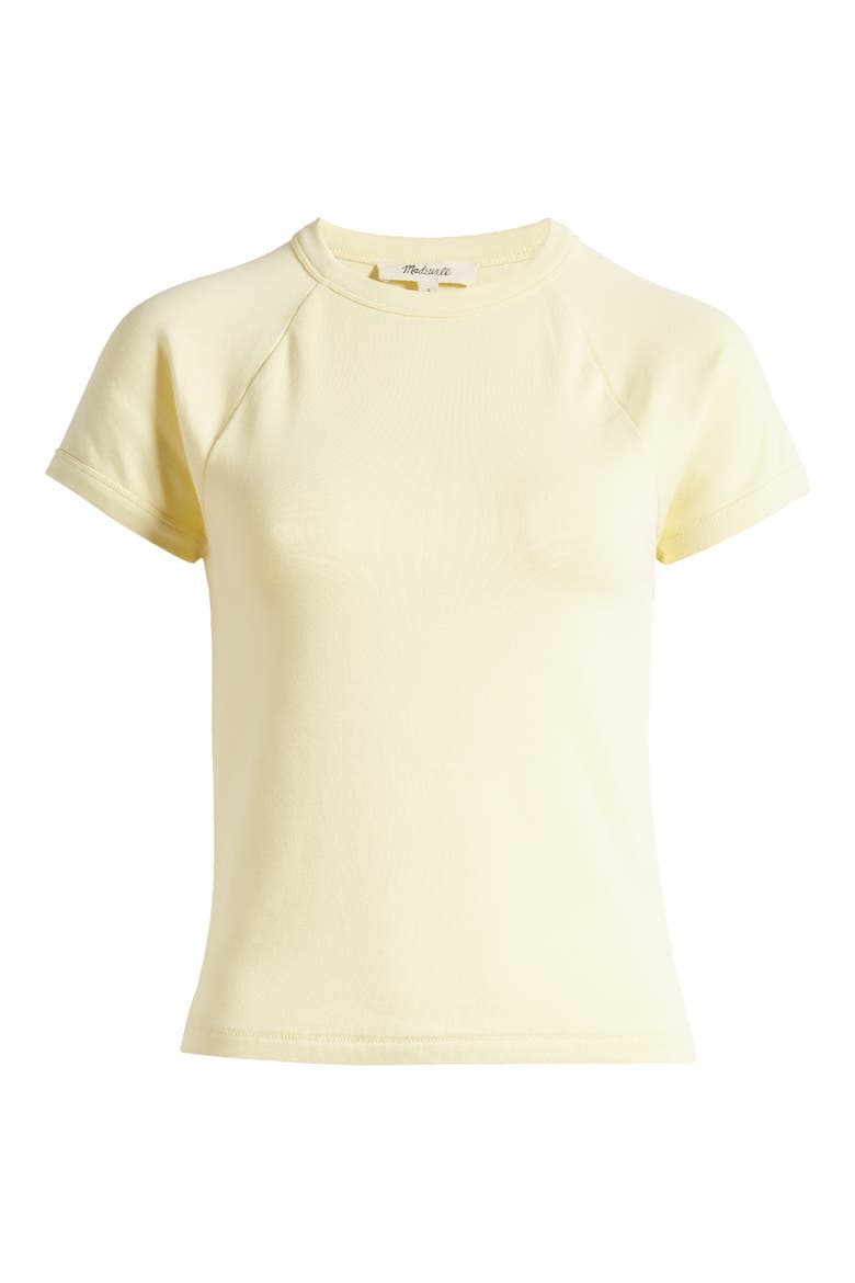 Raglan Sleeve Baby Tee, Alternate, color, CANDLELIGHT