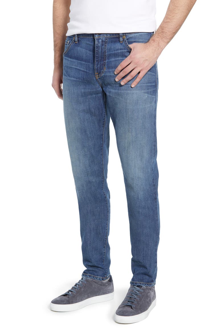 Graham Relaxed Fit Taper Jeans, Main, color, PILOT