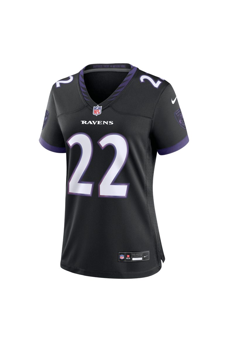 Women's Nike Derrick Henry Black Baltimore Ravens Alternate Game Jersey, Alternate, color, Black