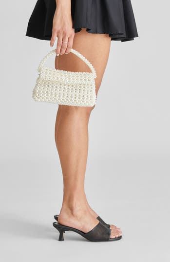 Elloise Faux Pearl Convertible Crossbody Bag