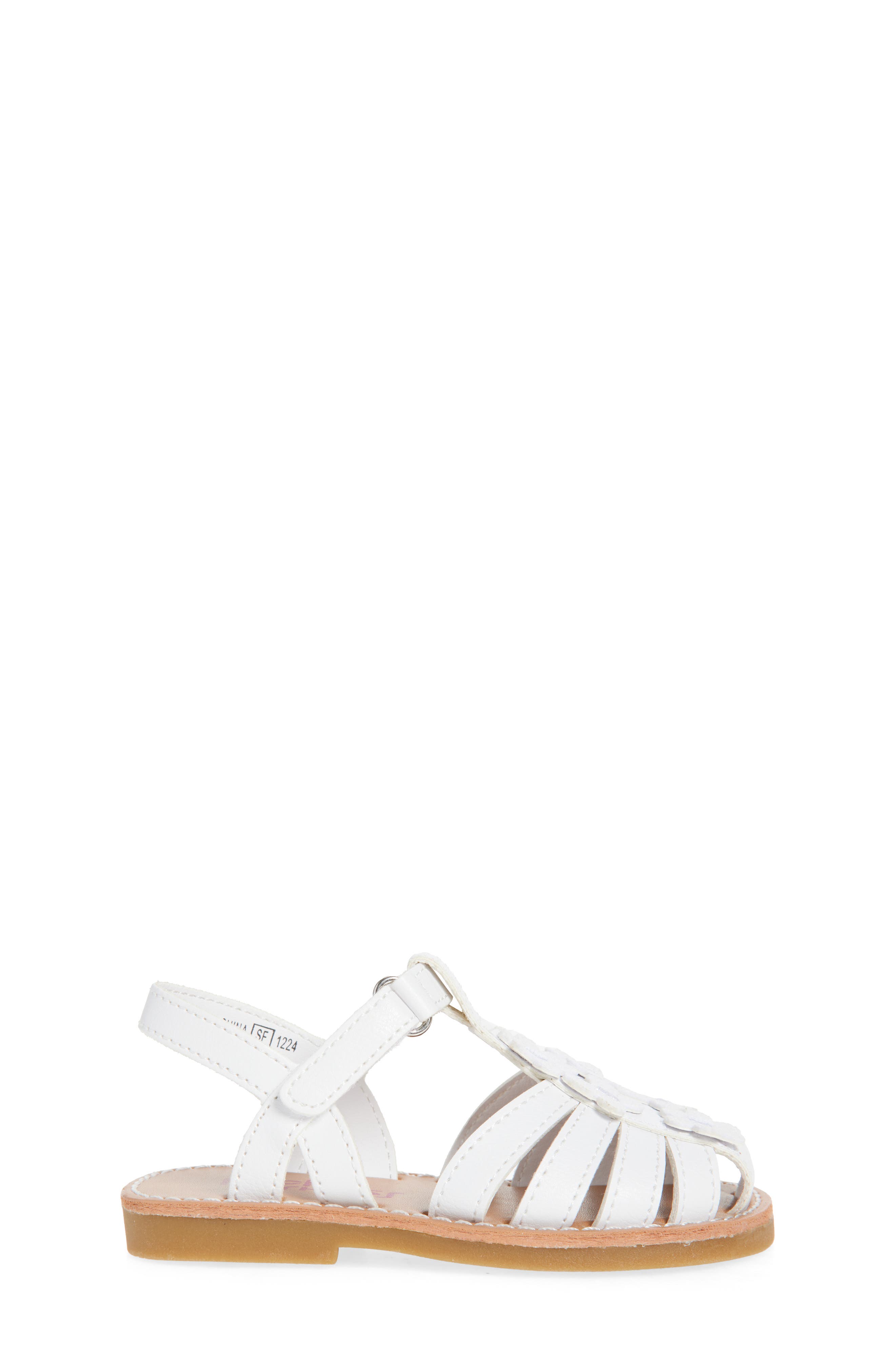 RACHEL SHOES Kids' Flower Fisherman Sandal, Alternate, color, 