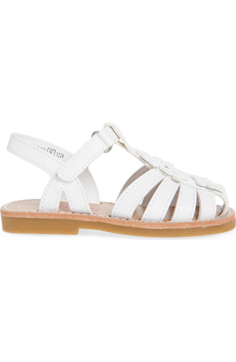 RACHEL SHOES Kids' Flower Fisherman Sandal, Alternate, color,