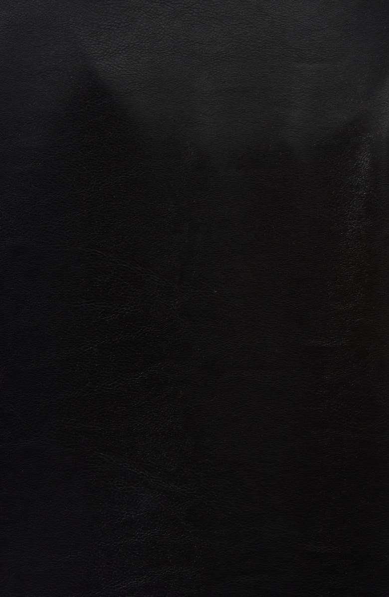 BLANKNYC Double Breasted Faux Leather Blazer, Alternate, color,