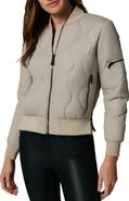 Alp N Rock Metro III Water Repellent Quilted Bomber Jacket