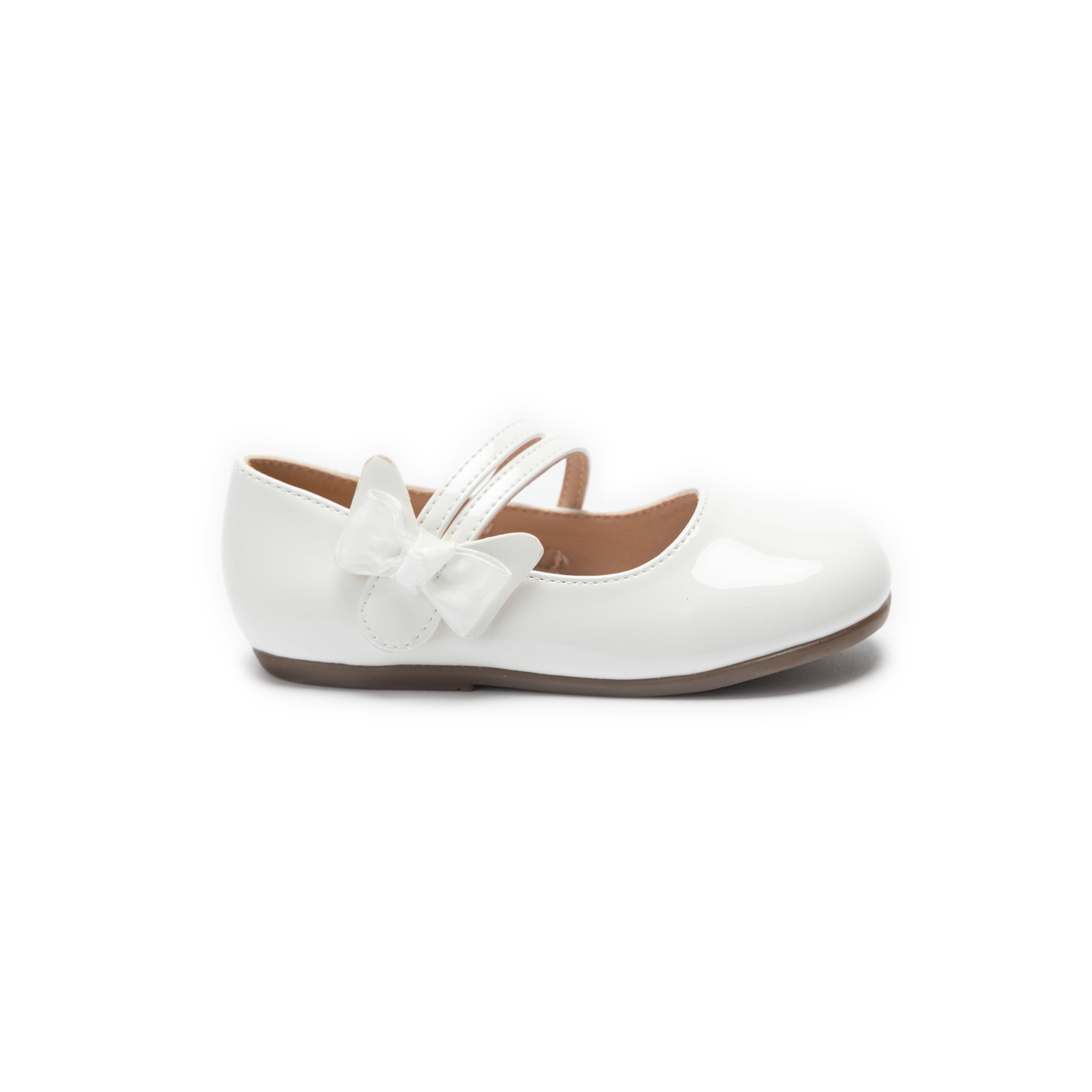 Tulleen Evelina Bow Shoes, Alternate, color, White