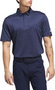 adidas Golf Ultimate Dash Stripe Performance Polo