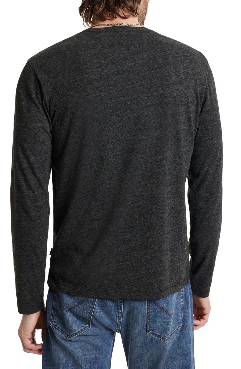John Varvatos Dover Cotton Blend Long Sleeve T-Shirt, Alternate, color, 