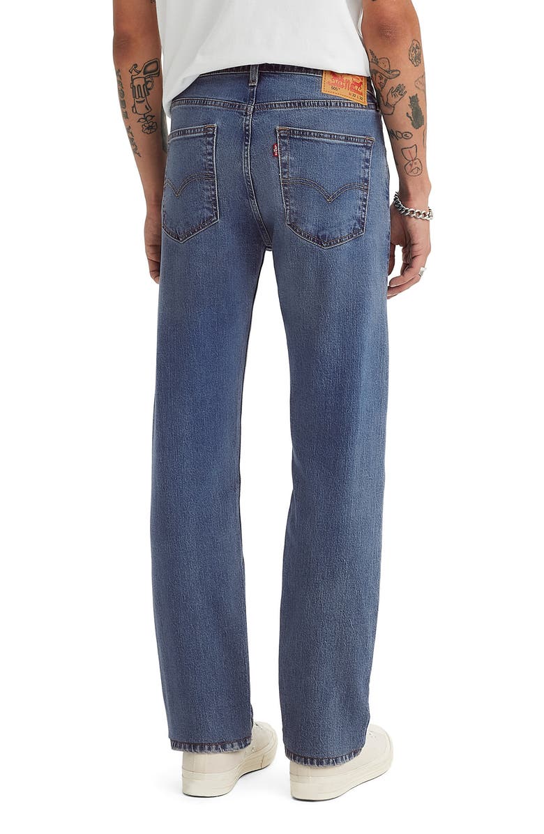 Levi's<sup>®</sup> 505<sup>™</sup> Relaxed Straight Leg Jeans, Alternate, color, A Step Ahead