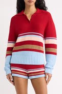 Solid & Striped The Cleo Striped Cotton Sweater