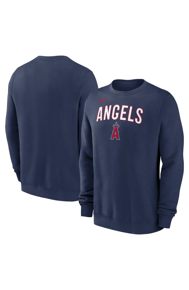 Nike Men's Nike Navy Los Angeles Angels Sweatshirt, Main, color, Navy