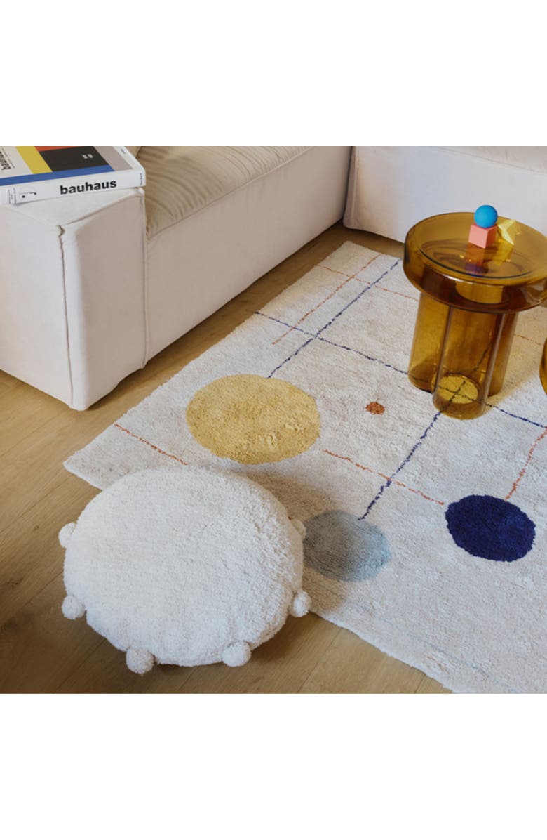 Lorena Canals Floor cushion Bubbly, Alternate, color, Natural