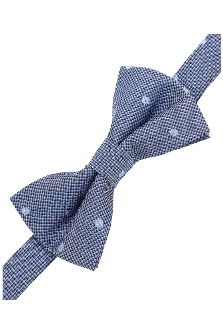 Dot Bow Tie & Lapel Pin Set, Alternate, color, NAVY/ BLUE