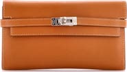 Pre-Owned Hermes Kelly Wallet Epsom Long