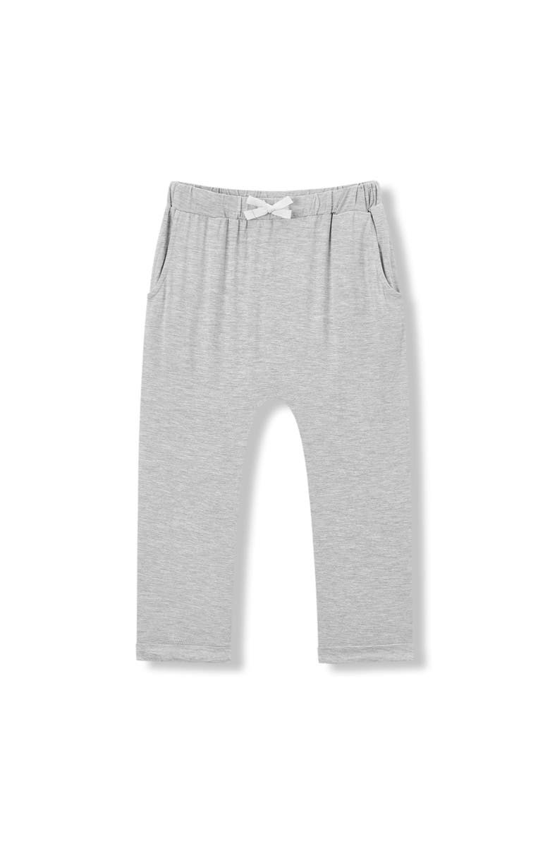 Milkbarn Luxe Solid Jogger, Main, color, Grey Melange