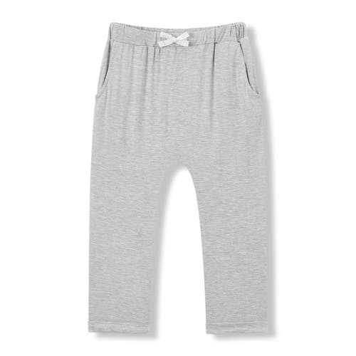 Milkbarn Luxe Solid Jogger In Gray