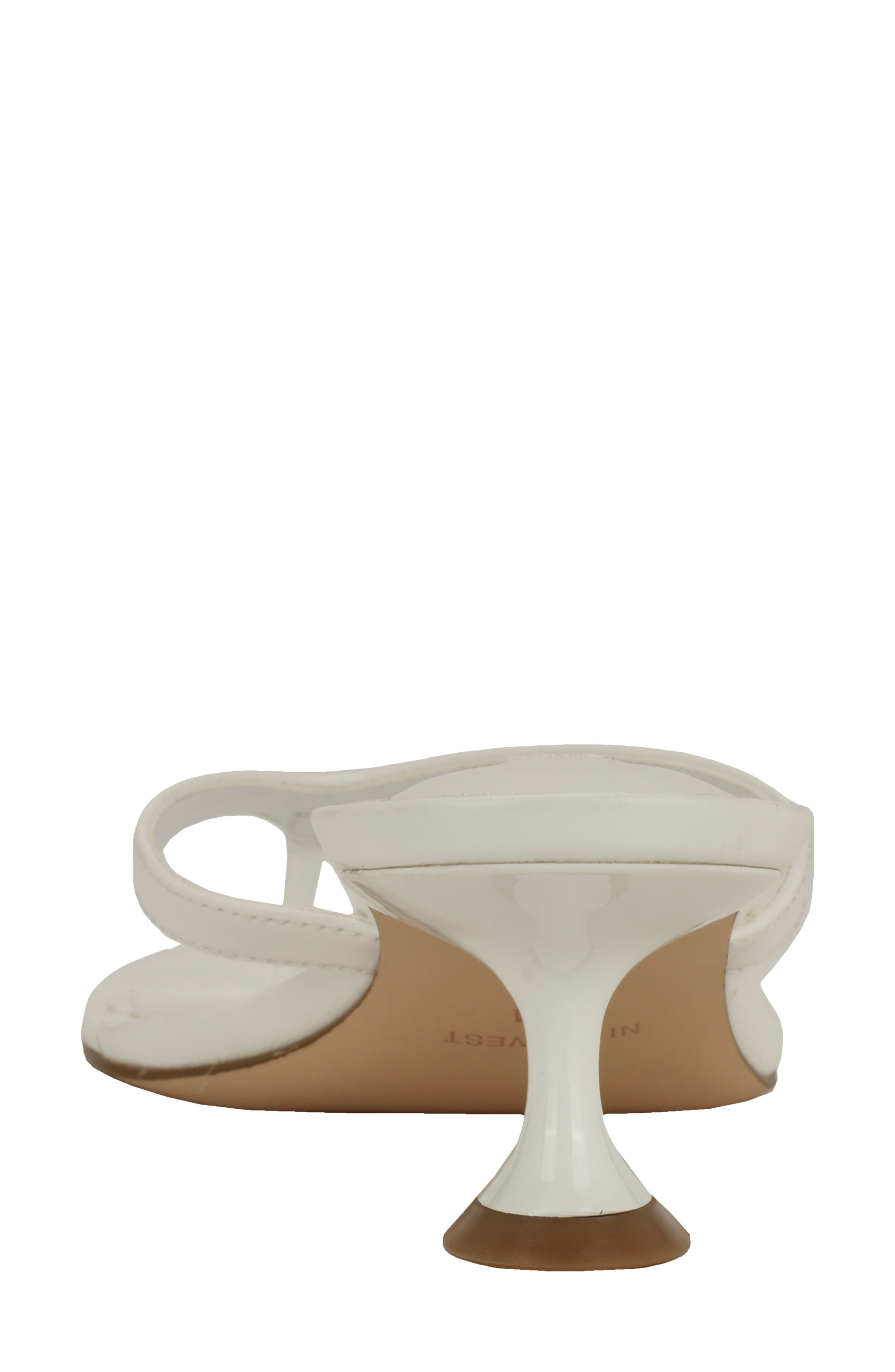 Cruise Kitten Heel Flip Flop, Alternate, color, WHITE
