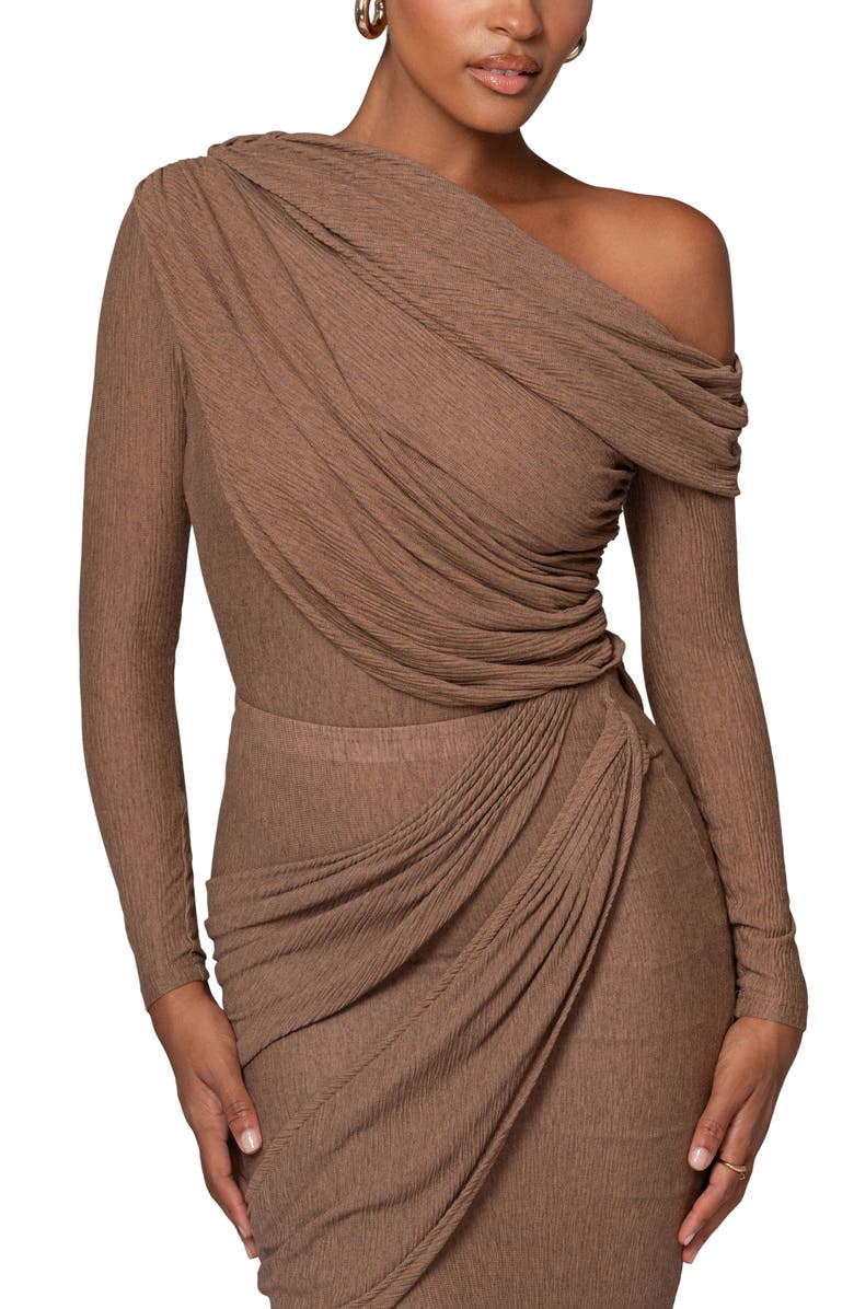 JLUXLABEL Paradise Hills Maxi Skirt, Alternate, color, Brown