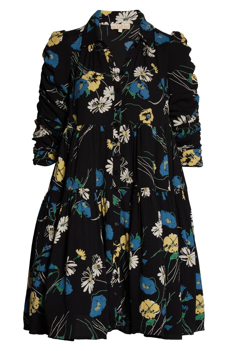 byTiMo Floral Button Down Dress, Main, color, 