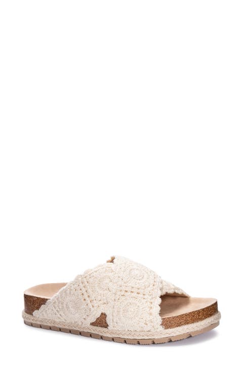 Tacoma Crochet Slide Sandal (Women)