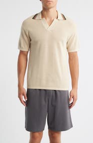 MAVRANS Rayas Open Stitch Polo