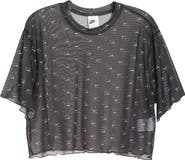 Nike Air Print Mesh Crop Top