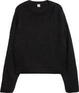 TOTEME Mohair & Wool Blend Rib Sweater