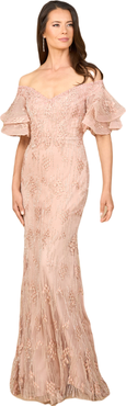 LARA New York Off Shoulder Mermaid Gown
