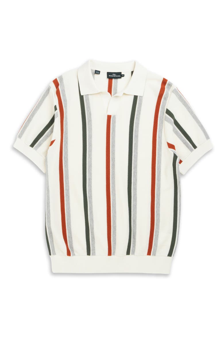 Royce Hill Johnny Collar Polo, Alternate, color, COCONUT