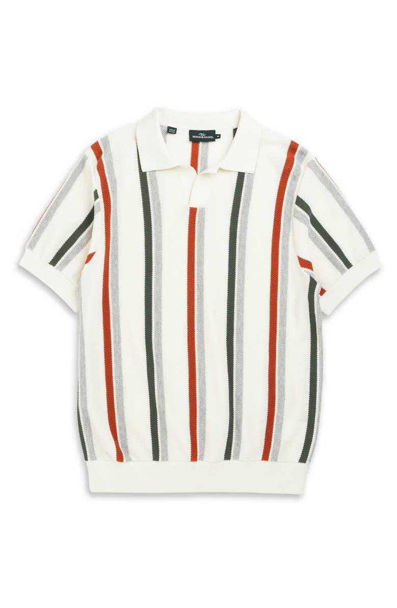 Rodd & Gunn Royce Hill Johnny Collar Polo, Alternate, color, Coconut