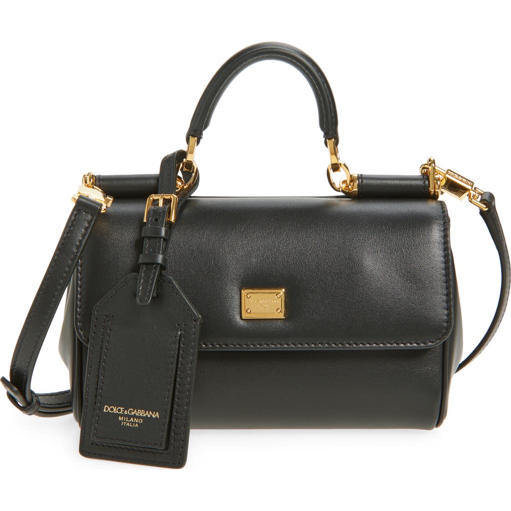 Dolce & Gabbana Dolce&gabbana Mini My Sicily Handbag In Black