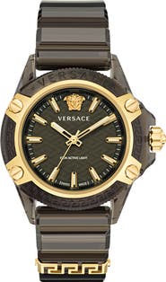 Versace Icon Active Silicone Strap Watch, 42mm