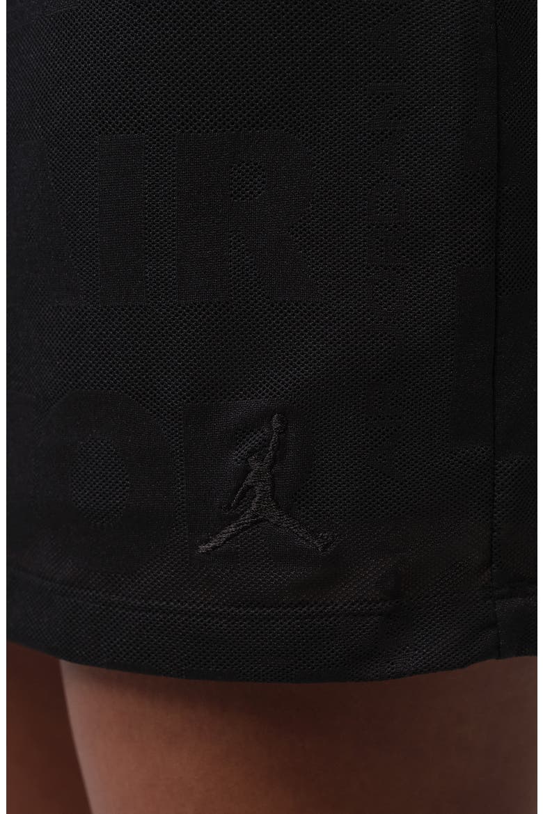 Flight Open Stitch Knit Skort, Alternate, color, BLACK